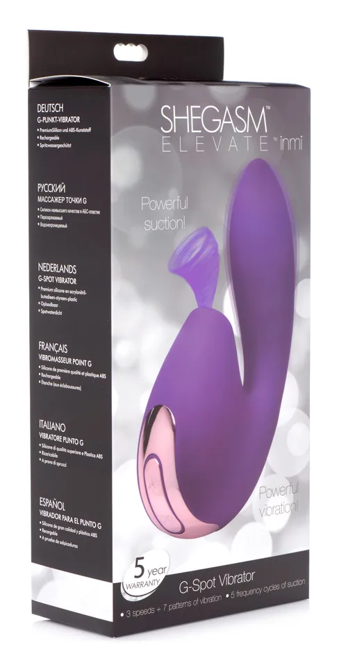 XR Brands Vibrators Shegasm Elevate GSpot Vibrator