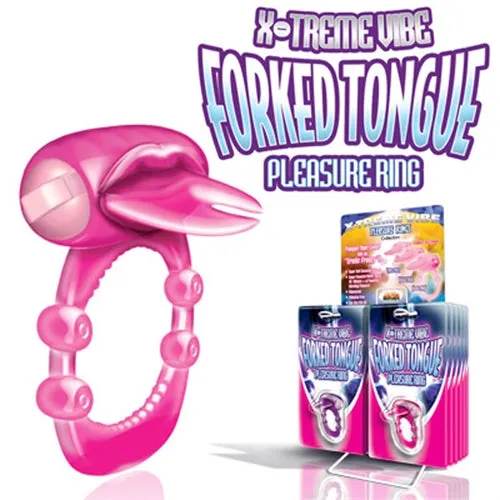 Xtreme Vibes Forked Tongue Magenta Hott Products Vibrators