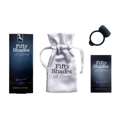 Yours and Mine Vibrating Love Ring Fifty Shades Male Sex Toys