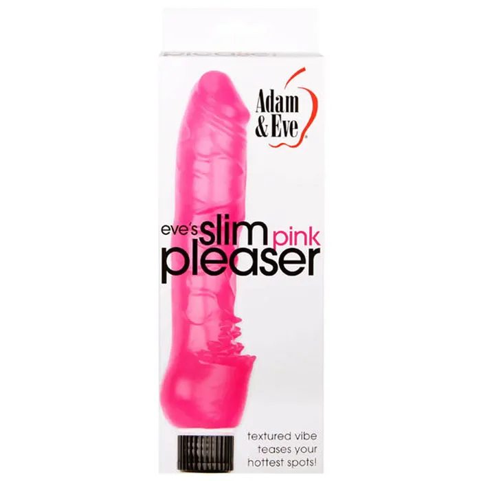 Adam Eve Adam Eve Eves Slim Pleaser Pink 203 cm 8 Vibrator Female Sex Toys