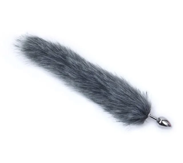 Anal sex toys for us Fox Tail Anal Plug Butt Plug Metal Adult Products