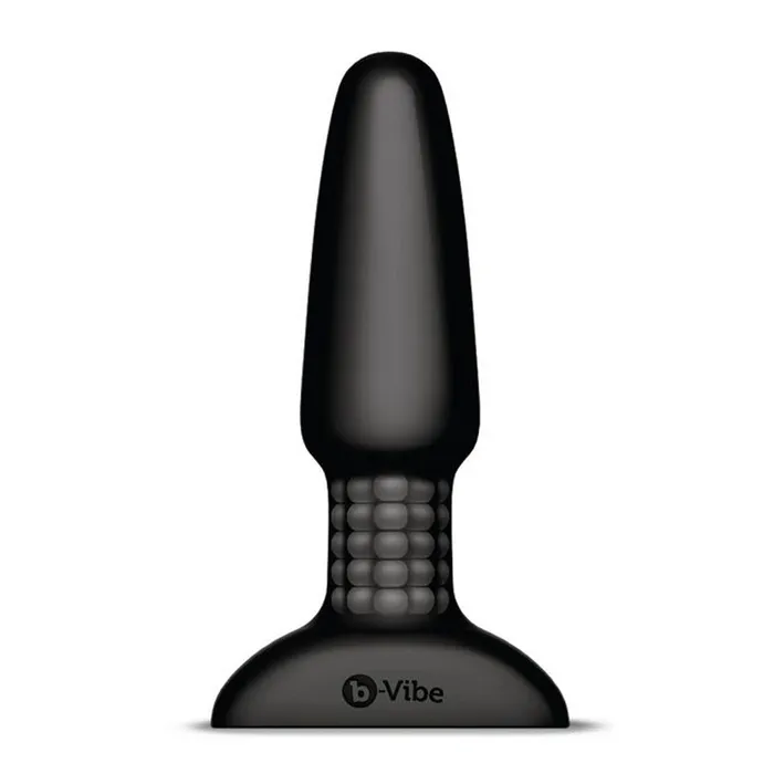 BVibe Anal B Vibe Rimming Remote Anal Plug Black