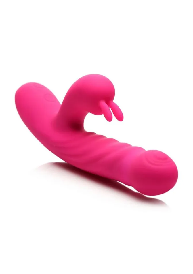 BANG Female Sex Toys Bang Thrusting and Vibrating Rechargeable Silicone Rabbit Vibrator