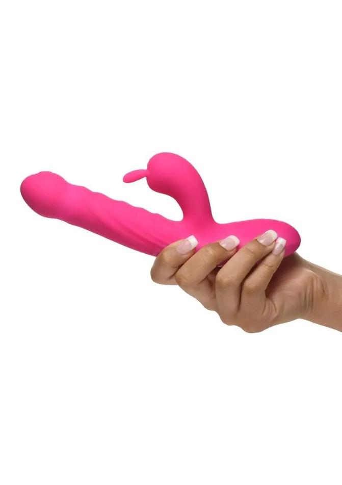 BANG Female Sex Toys Bang Thrusting and Vibrating Rechargeable Silicone Rabbit Vibrator