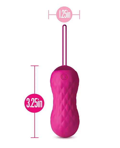 Blush Carina Remote Controlled Bullet Velvet Blush Novelties Vibrators