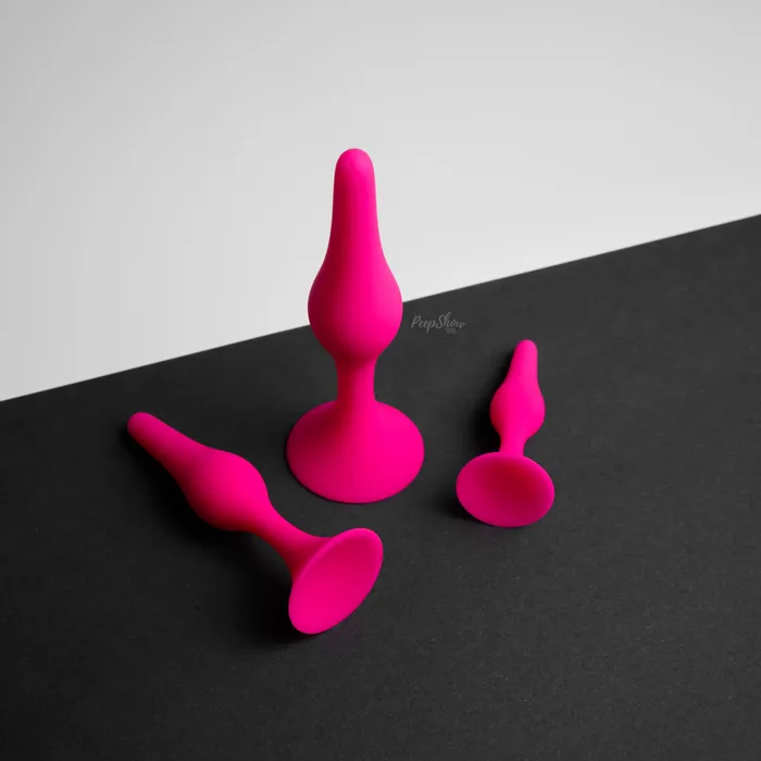 Blush Luxe Beginner Kit Silicone Butt Plugs Blush Novelties Anal