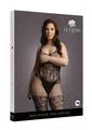 Bodystockings Playsuits Le Desir Le Desir Lace and Fishnet Bodystocking