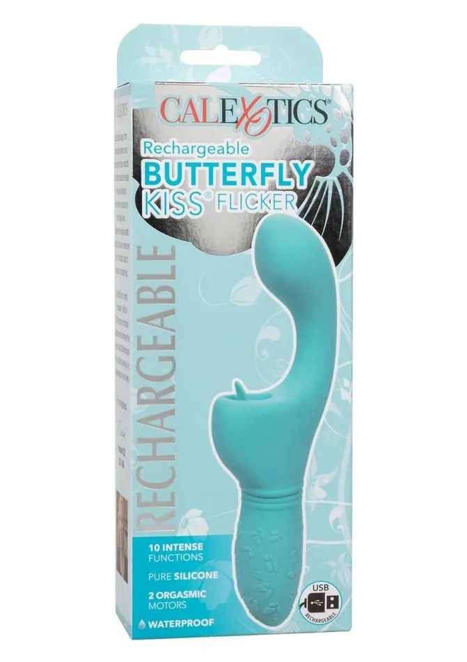 Butterfly Kiss Female Sex Toys Rechargeable Butterfly Kiss Silicone Clitoral Flicker Vibrator