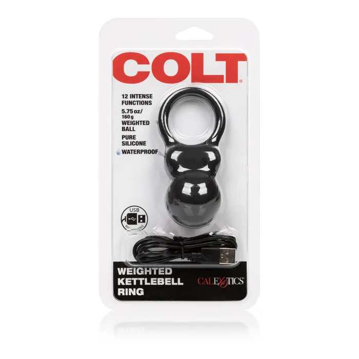 California Exotic Male Sex Toys Colt Weighted Kettlebell Ring