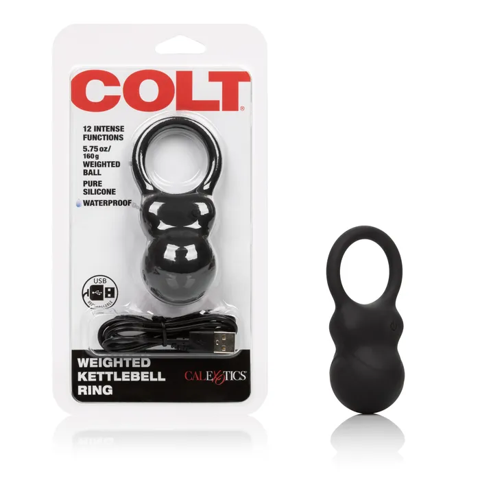 California Exotic Male Sex Toys Colt Weighted Kettlebell Ring