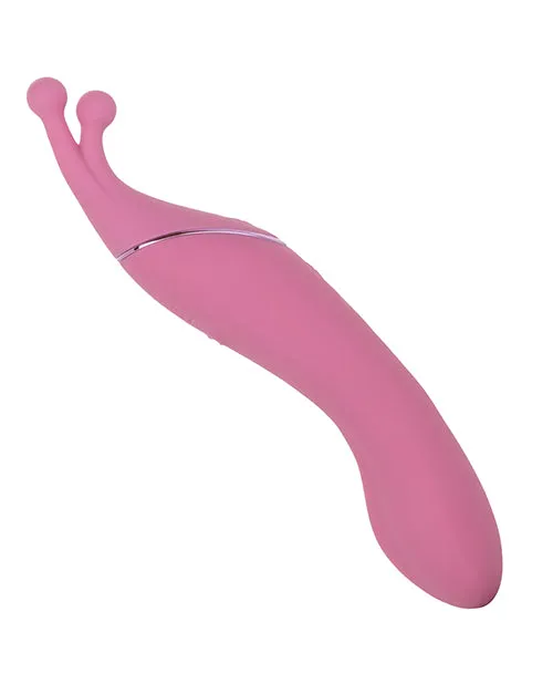 California Exotic Novelties Vibrators Tempt Tease Kiss Pink