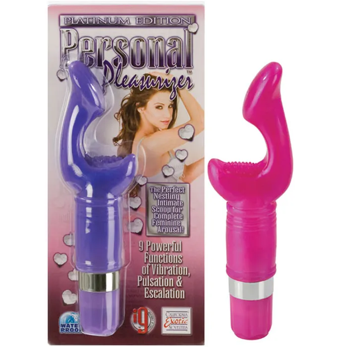 California Exotic Vibrators California Exotic Platinum Edition Personal Pleasurizer Blue