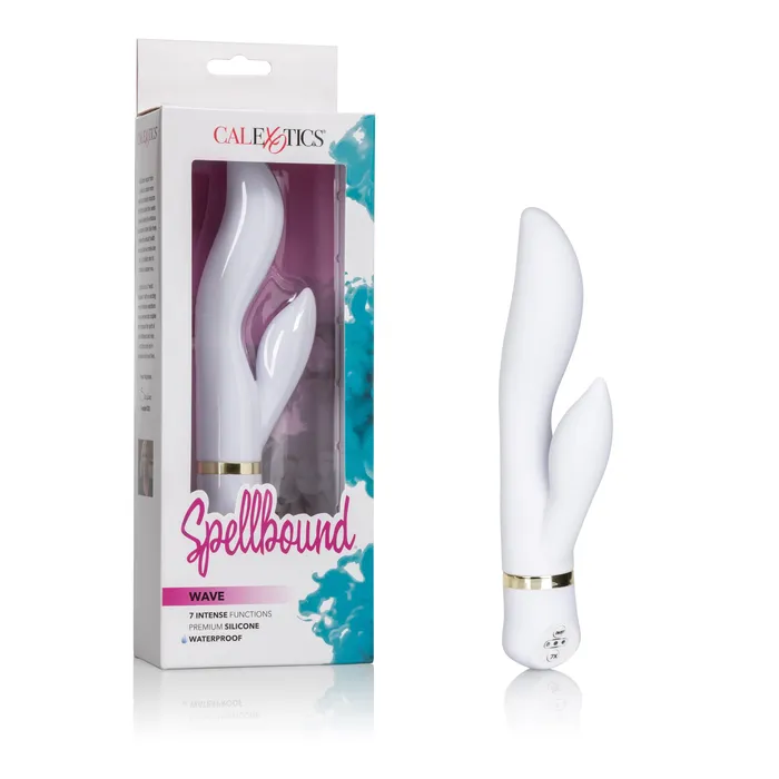 California Exotic Vibrators Spellbound Wave White