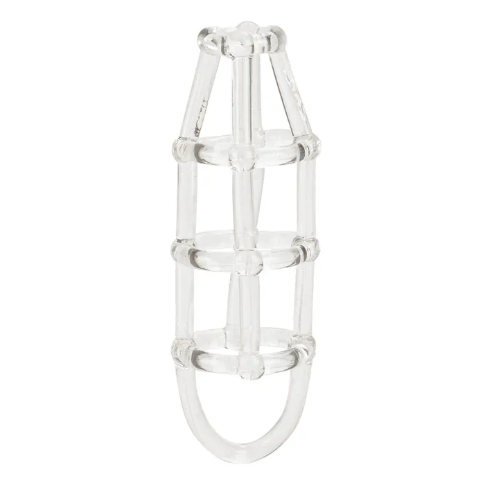 Cock Cage Enhancer Clear CalExotics Male Sex Toys