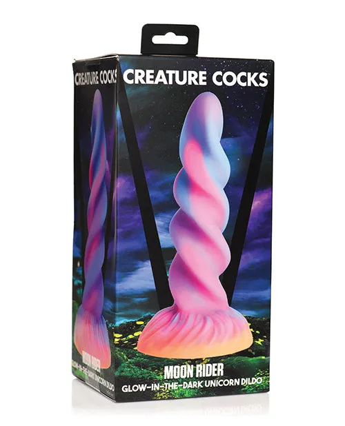 Creature Cocks Moon Rider Unicorn Dildo Glow in the Dark Xr LLC Dildos