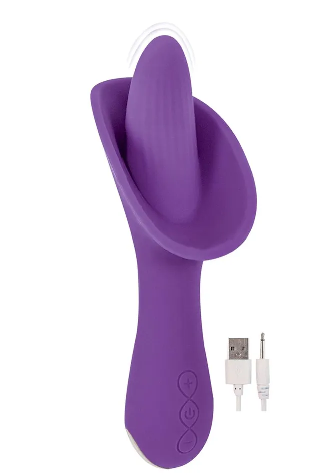 Devine Female Sex Toys Devine Vibes Vibro Tongue Clit Hugger Rechargeable Silicone Vibrator