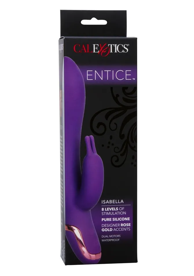 Entice Female Sex Toys Entice Isabella Silicone Rabbit Vibrator