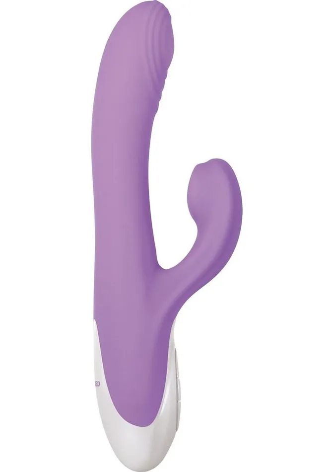 Evolved Female Sex Toys Super Sucker Rechargeable Silicone GSpot Vibrator with Clitoral Stimulator