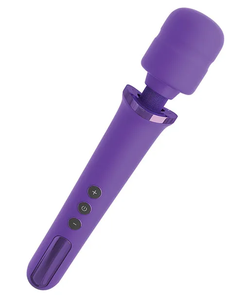 Fantasy for Her Rechargeable Power Wand Purple Pipedream Products Vibrators