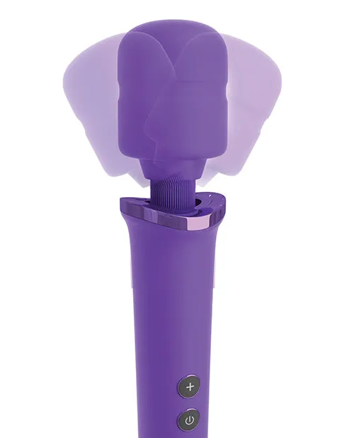 Fantasy for Her Rechargeable Power Wand Purple Pipedream Products Vibrators