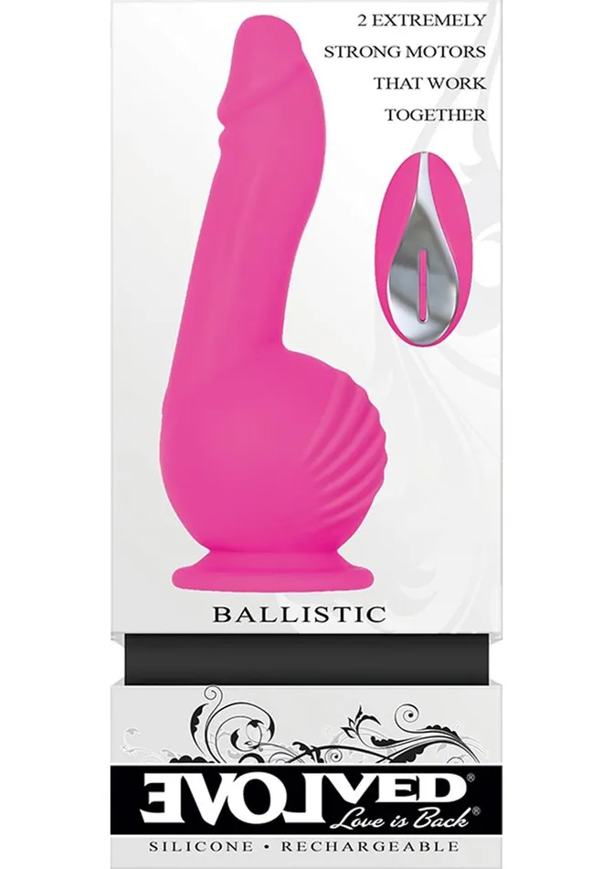 Female Sex Toys Evolved Ballistic Silicone Rechargeable Vibrator with Remote Control