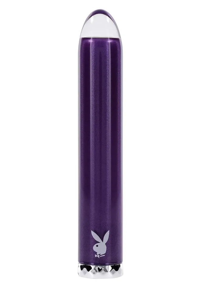 Female Sex Toys Playboy Amethyst Rechargeable Silicone Vibrator Playboy