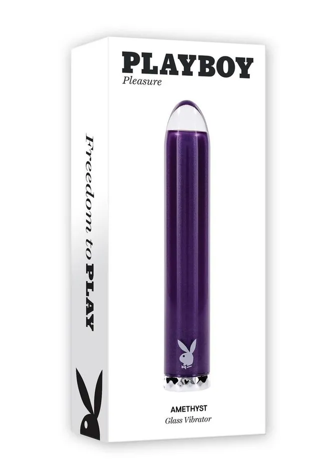 Female Sex Toys Playboy Amethyst Rechargeable Silicone Vibrator Playboy