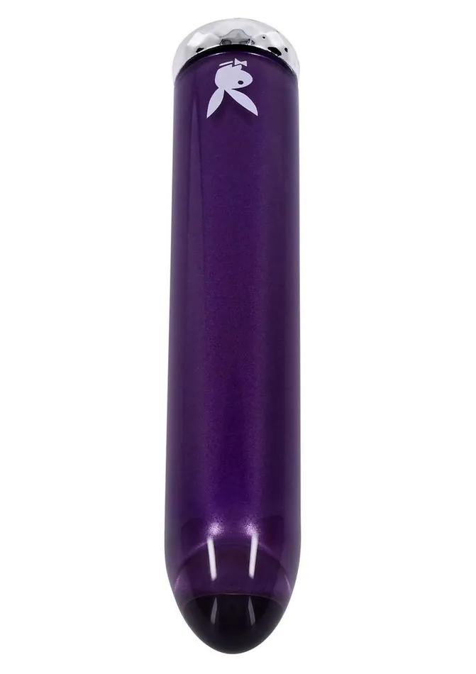 Female Sex Toys Playboy Amethyst Rechargeable Silicone Vibrator Playboy