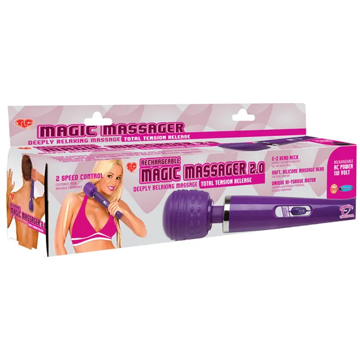 Female Sex Toys Rechargeable Magic Massager 20 110V WSM Investments