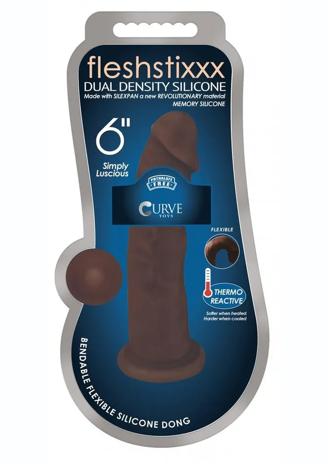 FleshStixxx Dildos Fleshstixxx Dual Density Silicone Bendable Dong