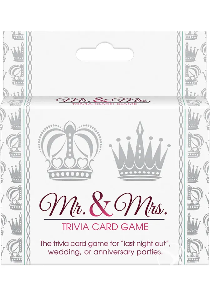 Games Kheper Games Mr and Mrs Trivia Card Game