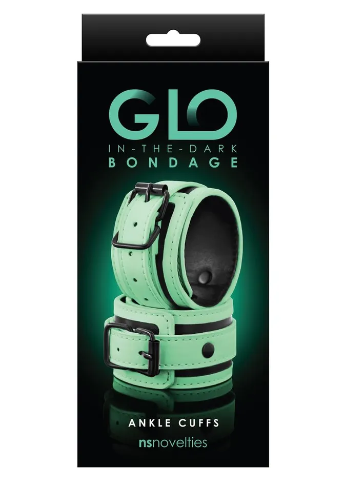 Glo Bondage Glo Bondage Glow In The Dark Ankle Cuff Dildos