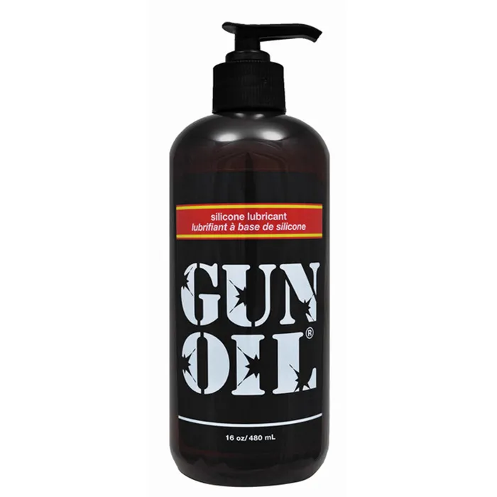 Gun Oil Sexual Health Wellbeing Gun Oil Silicone Lubricant 16oz