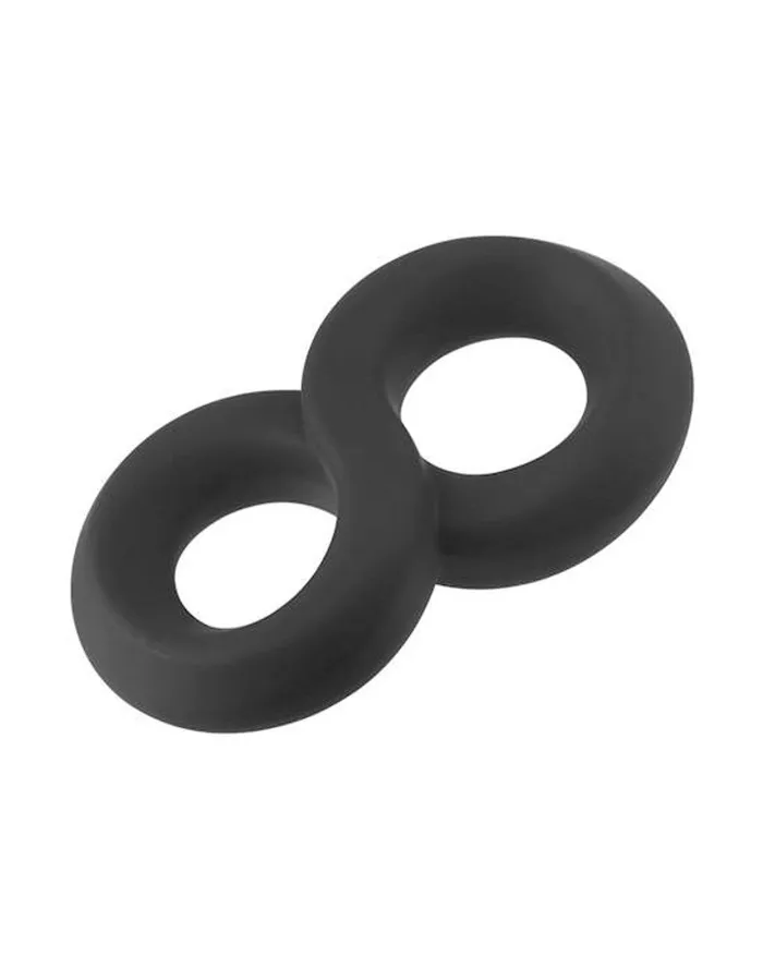 House Of Fun Male Sex Toys DUAL SILICONE COCK RING