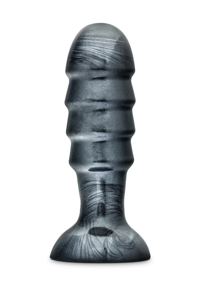 Jet Bruiser Butt Plug Carbon Metallic Jet Anal