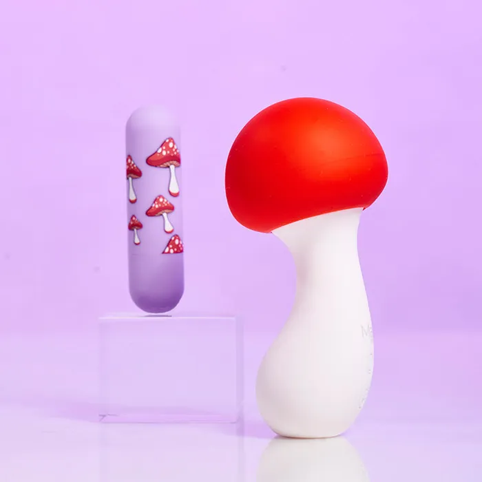 Maia Female Sex Toys Jessi Trippy Mushroom Mini Bullet