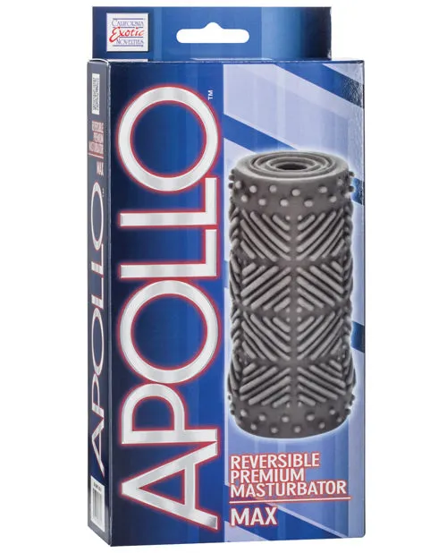 Male Sex Toys California Exotic Novelties Apollo Max Reversible Premium Masturbator Grey