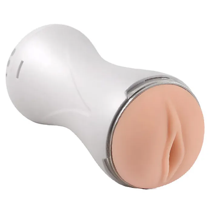 Male Sex Toys Pleasure Products USA 3v Talking and Vibrating Starlet Stroker Sara Jay