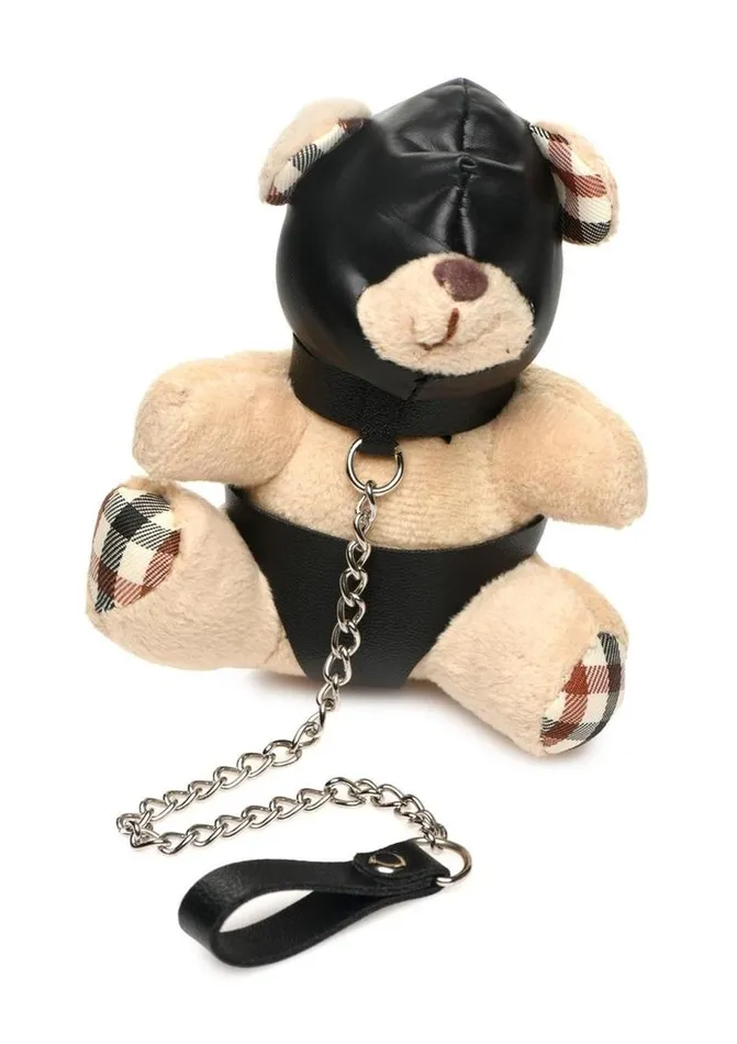 Master Series Hooded Teddy Bear Keychain Master Series Male Sex Toys