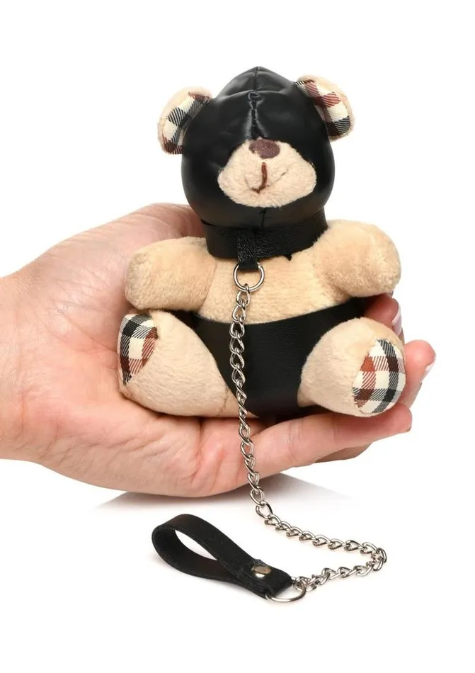 Master Series Hooded Teddy Bear Keychain Master Series Male Sex Toys