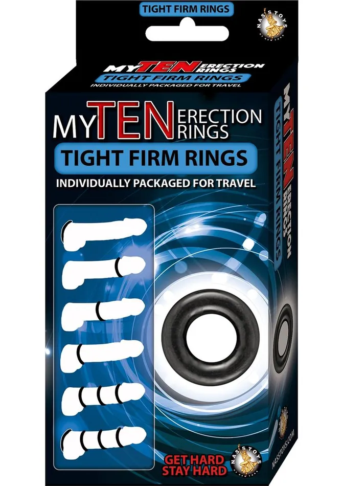 My Ten Erection Rings Tight Firm Cock Rings Nasstoys Dildos