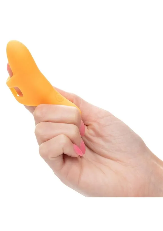 Neon Vibes The Pleasure Vibe Rechargeable Silicone Finger Vibrator Neon Vibes Female Sex Toys