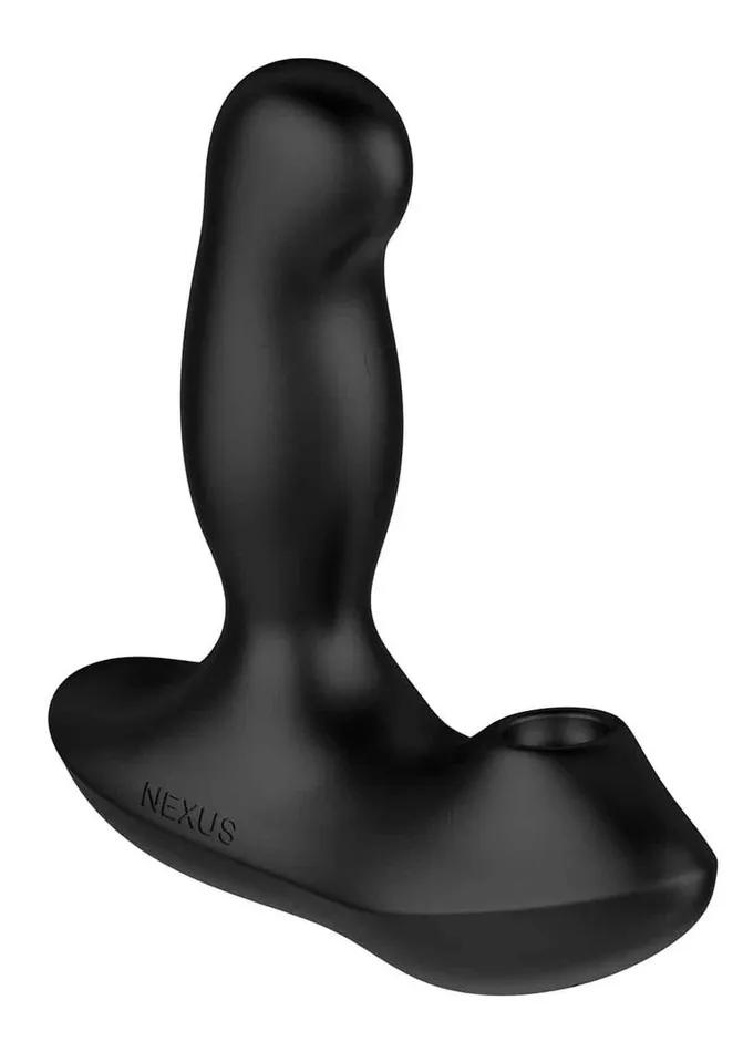 Nexus Nexus Revo Air Rechargeable Silicone Suction and Rotating Prostate Massager with Remote Control Male Sex Toys