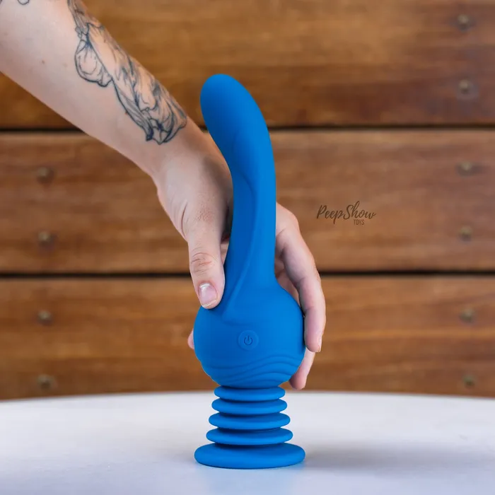 NS Novelties Female Sex Toys Revolution Earthquake SuperSpeed Gyrating Dildo with Suction Cup