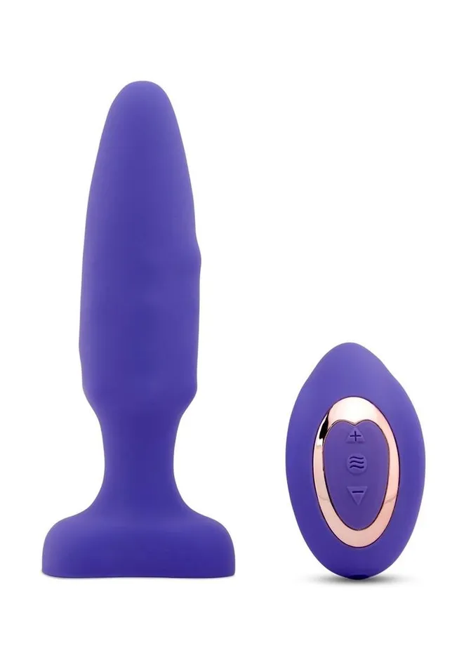 Nu Sensuelle Andii Fino Roller Motion Rechargeable Silicone Anal Plug with Remote Control Nu Sensuelle Male Sex Toys