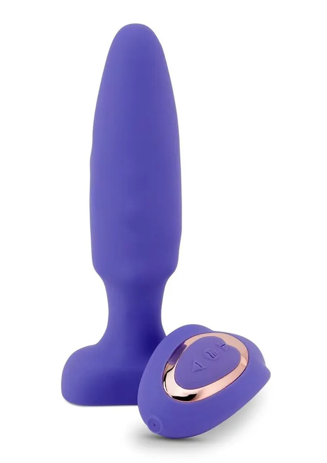 Nu Sensuelle Andii Fino Roller Motion Rechargeable Silicone Anal Plug with Remote Control Nu Sensuelle Male Sex Toys