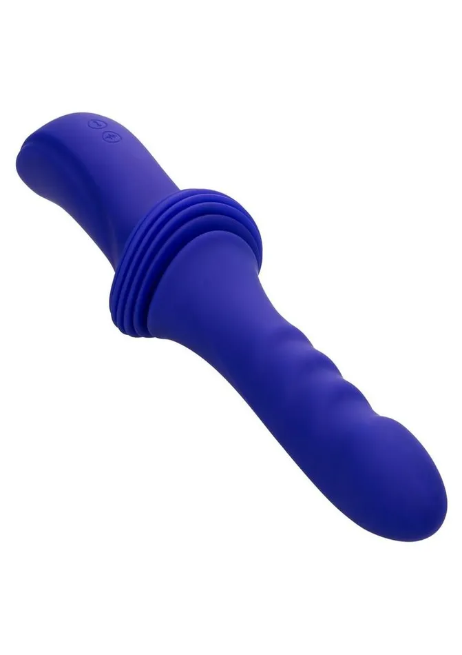 Overdrive Remote Control Rechargeable Silicone Sex Machine Ridge Thruster Overdrive Female Sex Toys