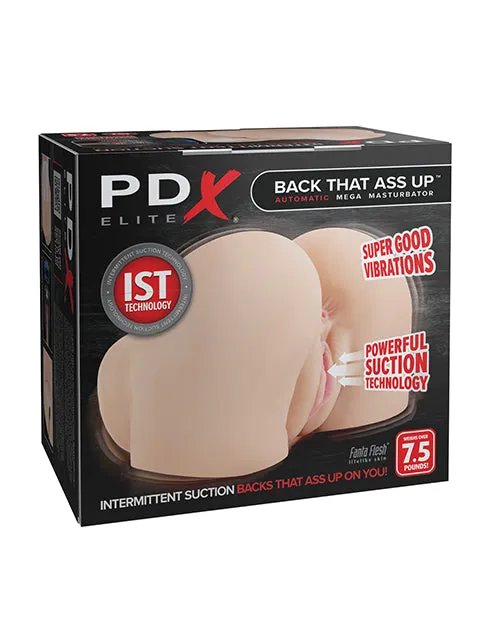 Pdx Brands Male Sex Toys PDX Elite Back That Ass Up Automatic Mega Masturbator Light