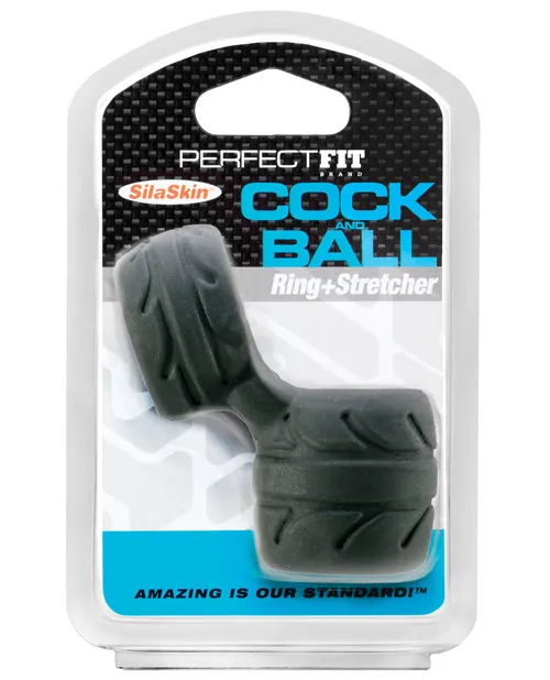 Perfect Fit Brand Male Sex Toys Perfect Fit Silaskin Cock Ball Ring