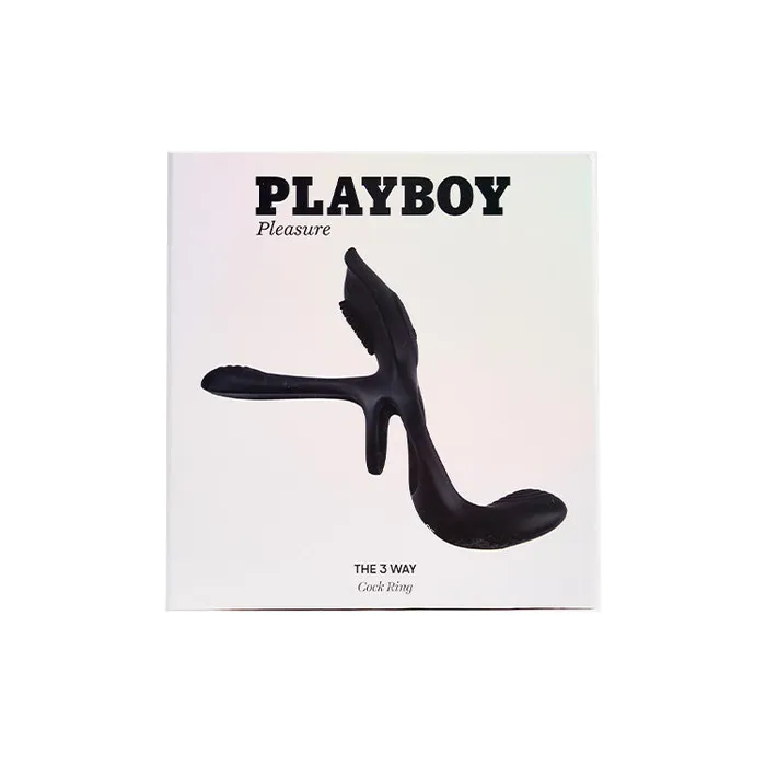 Playboy Pleasure Male Sex Toys Playboy Pleasure The 3 Way Cock Ring